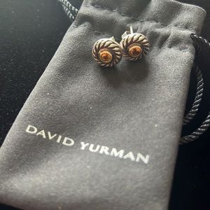 David Yurman Citrine Cookie earrings. Exquisite!!